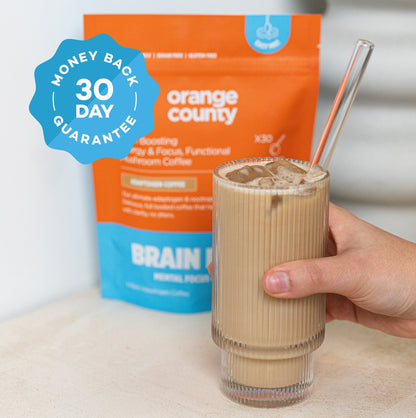 BRAIN FOOD. Focus Coffee | 200g & Free Mixer!