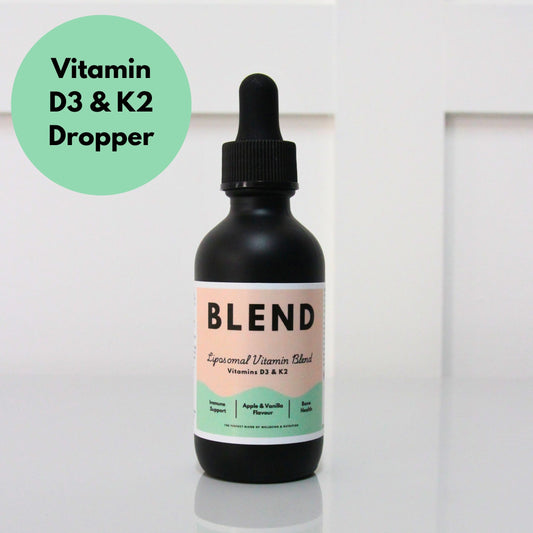 Liposomal Vitamin D3 & K2 Blend Dropper - 600ml (Apple & Vanilla)