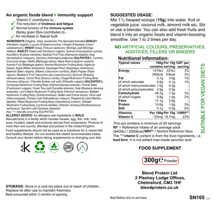 Natural Superfood Greens Blend