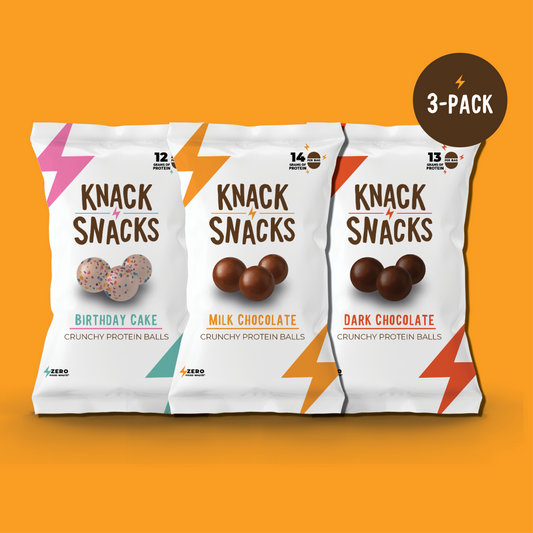Snack Pack (3-Pack) Crunchy Protein Balls