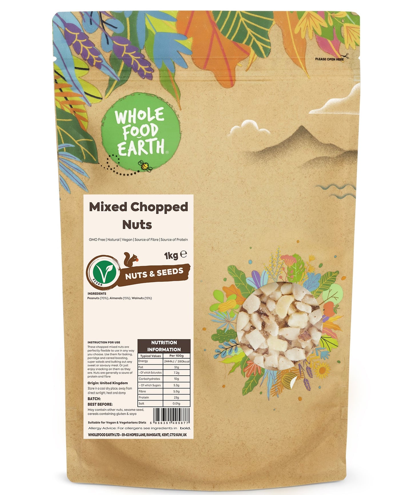 Mixed Chopped Nuts