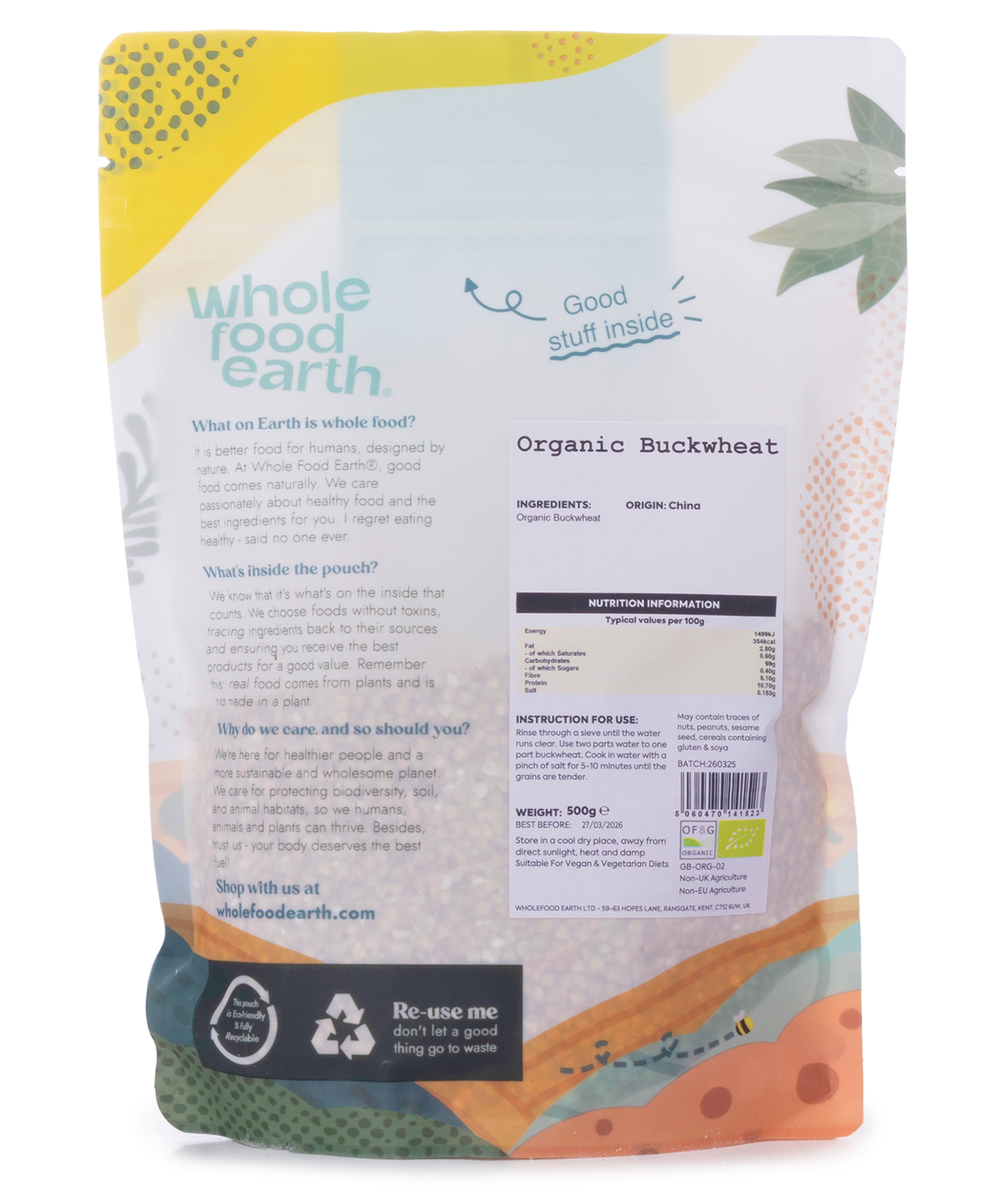 Organic Buckwheat