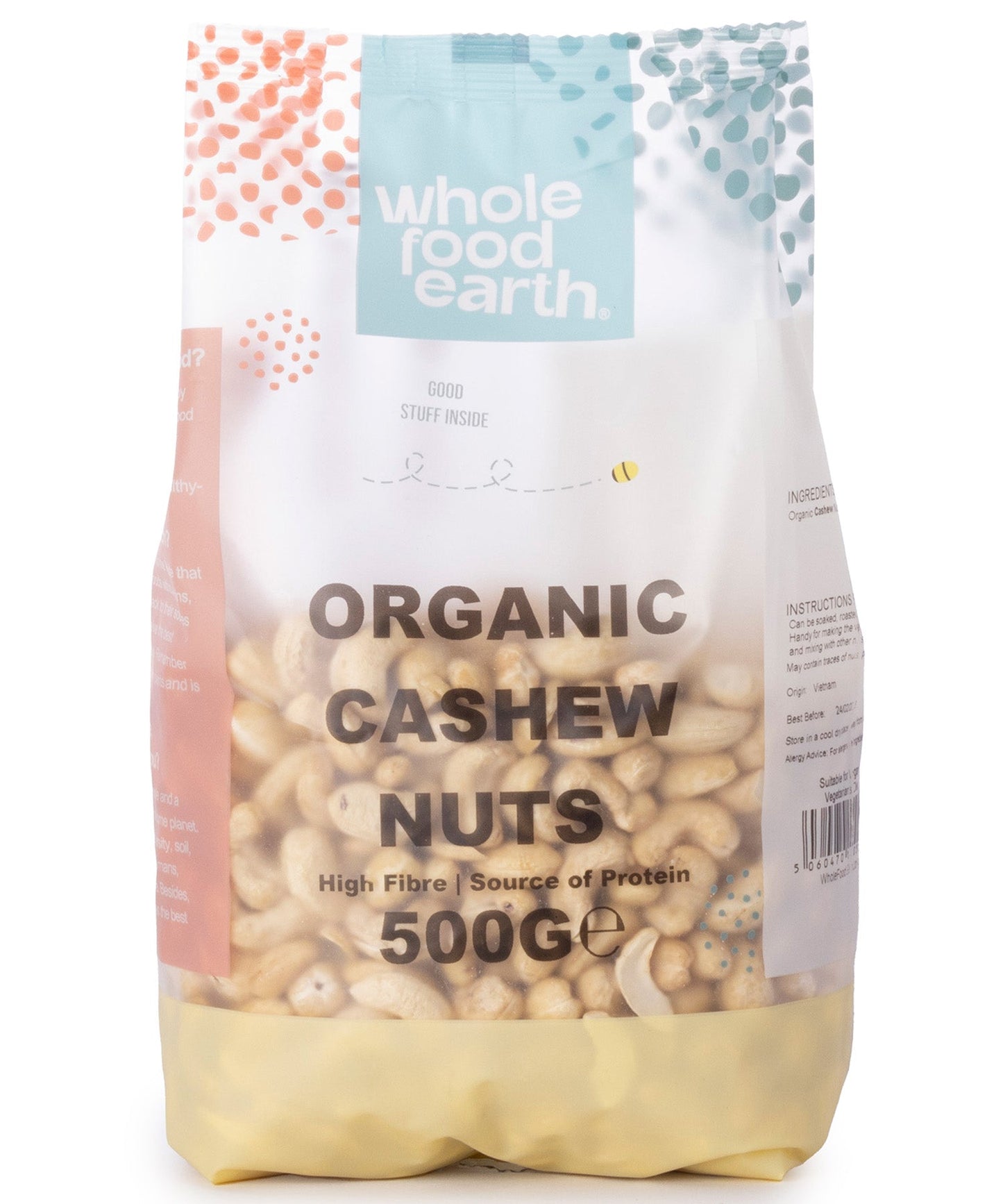 Organic Cashew Nuts Whole