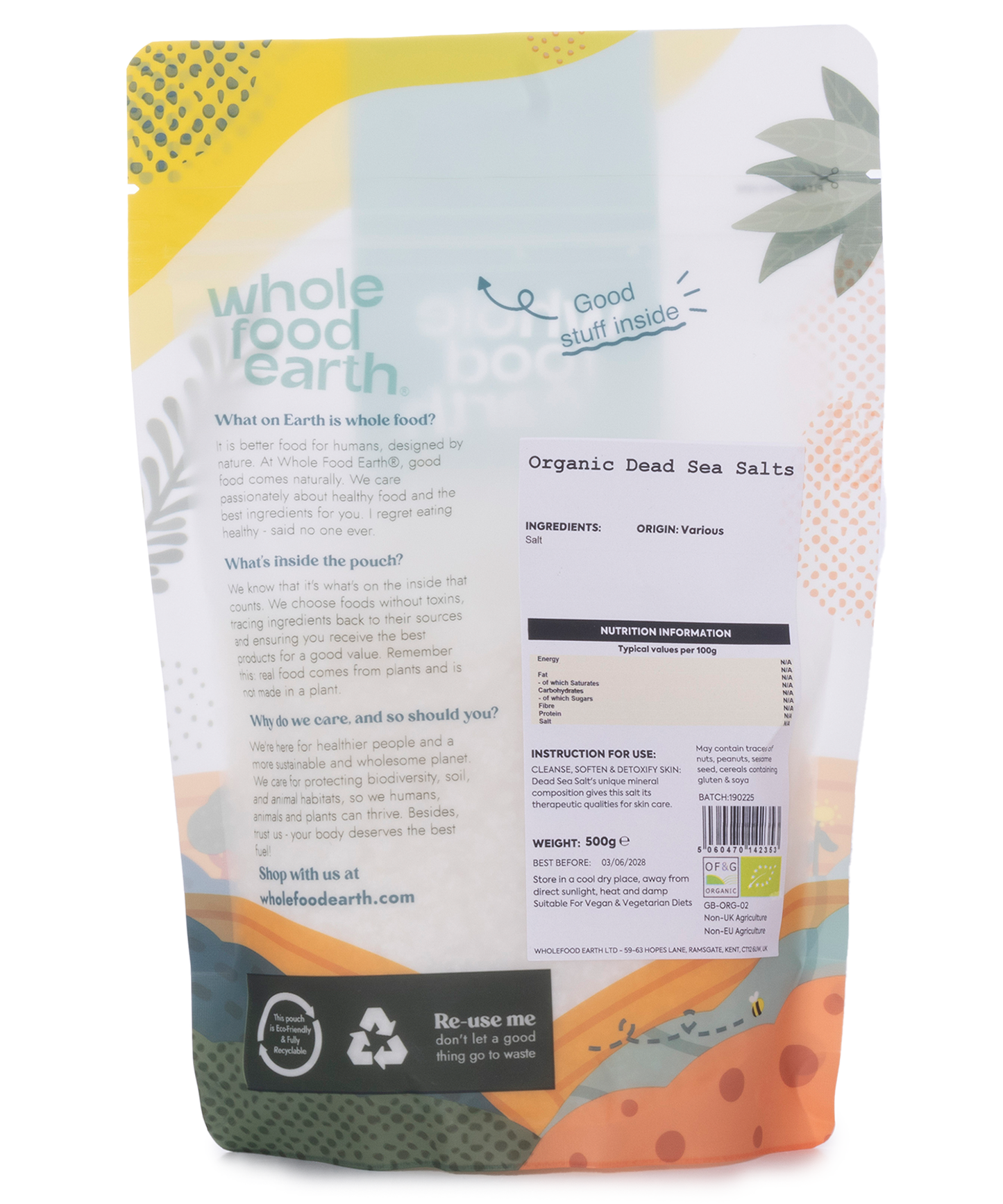 Organic Dead Sea Salts