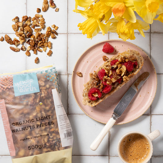 Organic Light Walnuts Pieces