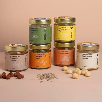 Organic Nut & Seed Butter Selection Box - RAWGORILLA