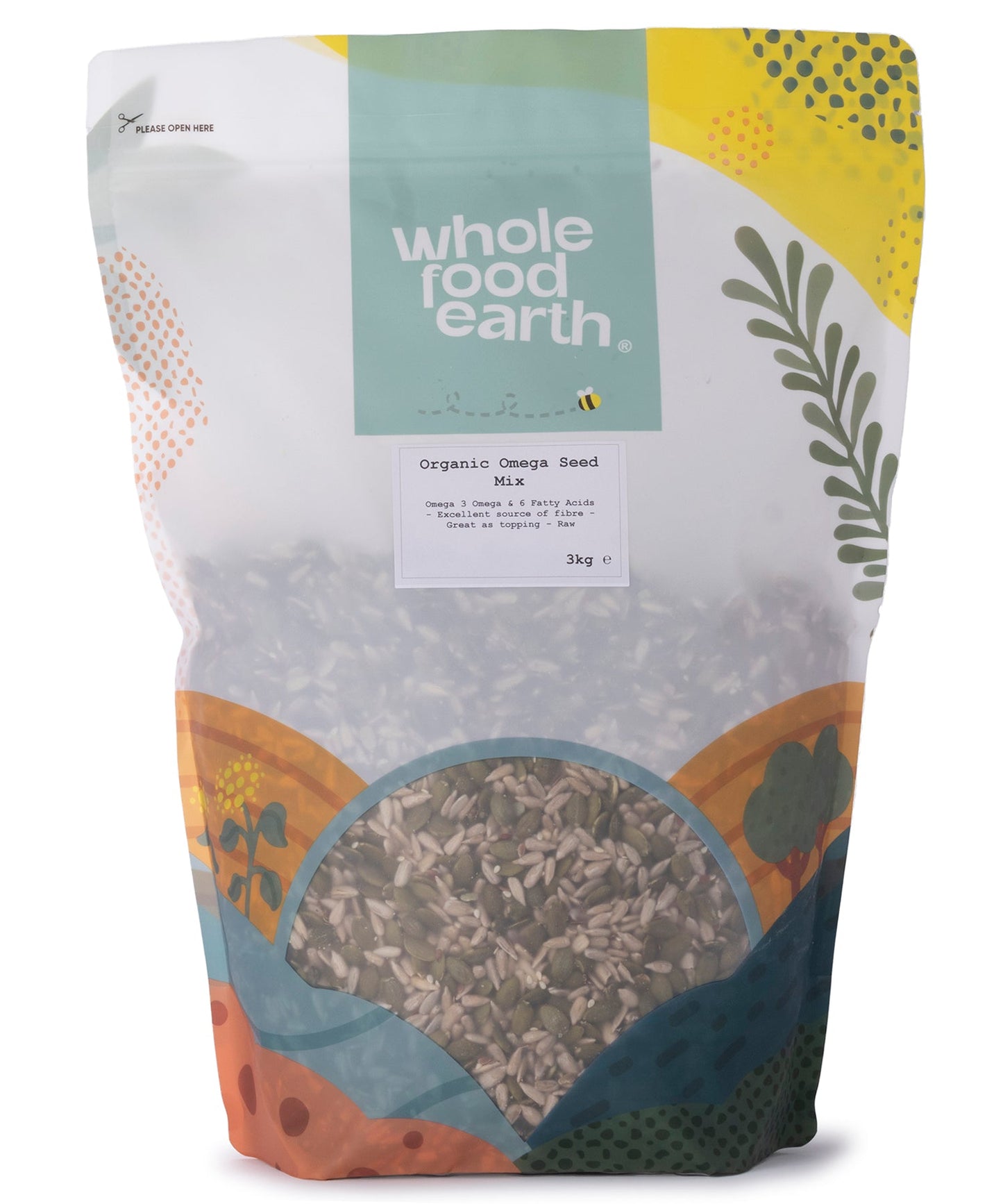 Organic Omega Seed Mix - (A blend of 4 Nutritious Seeds)