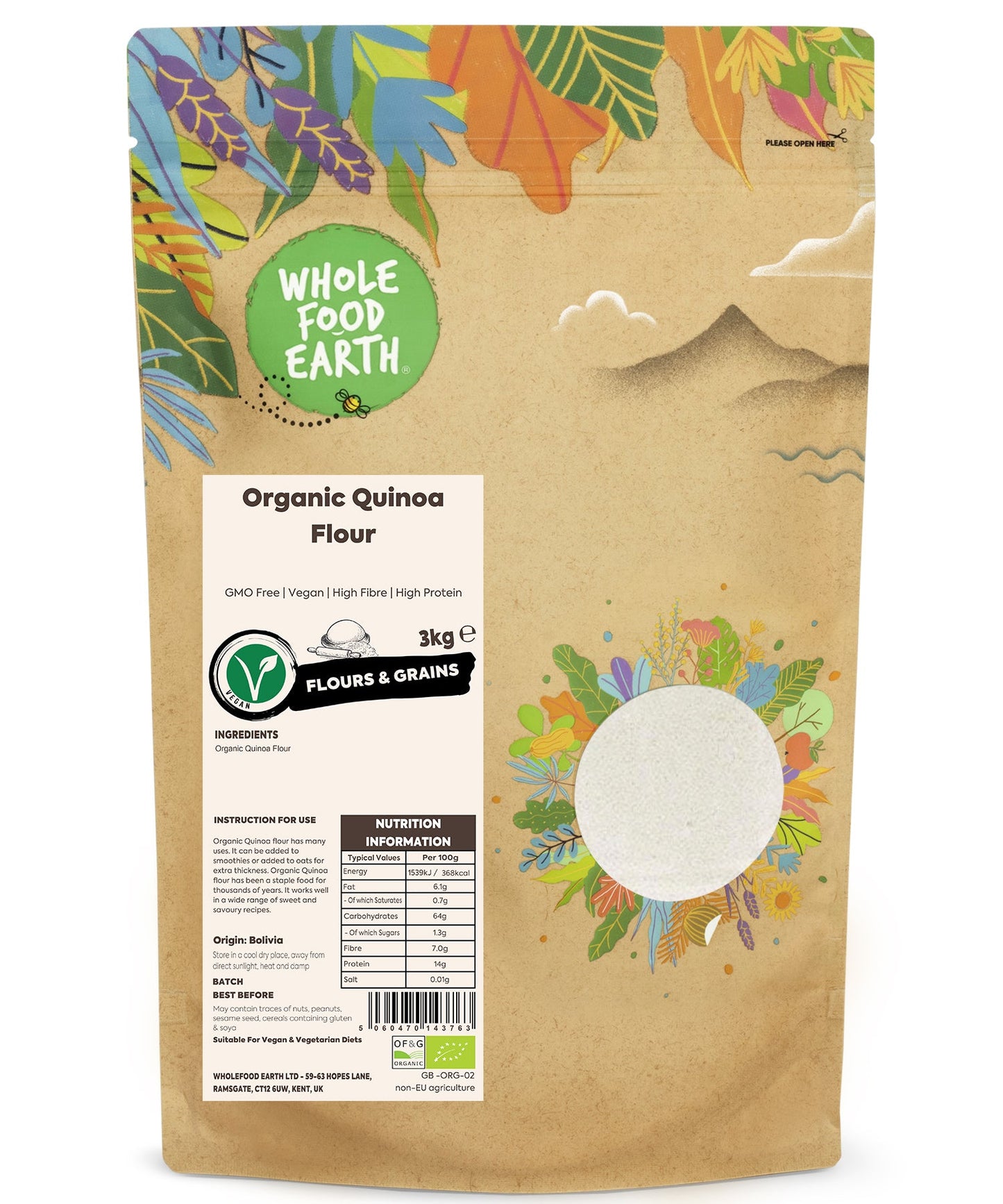 Organic Quinoa Flour