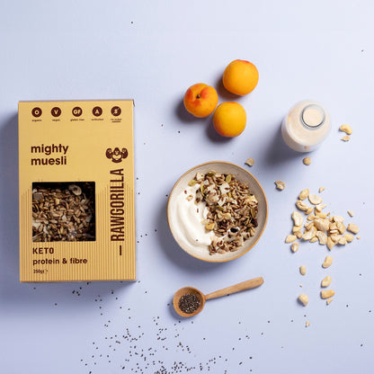 Organic Mighty Muesli Keto - 250g - Raw Gorilla