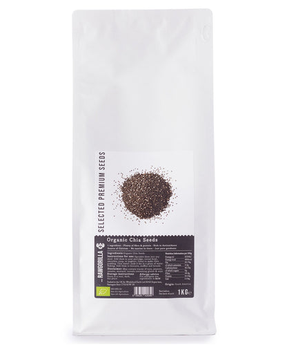 Organic Chia Seeds - RAWGORILLA - 1kg