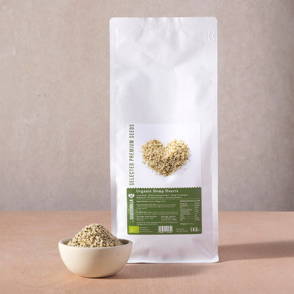 Organic Hemp Hearts - RAWGORILLA - 1kg