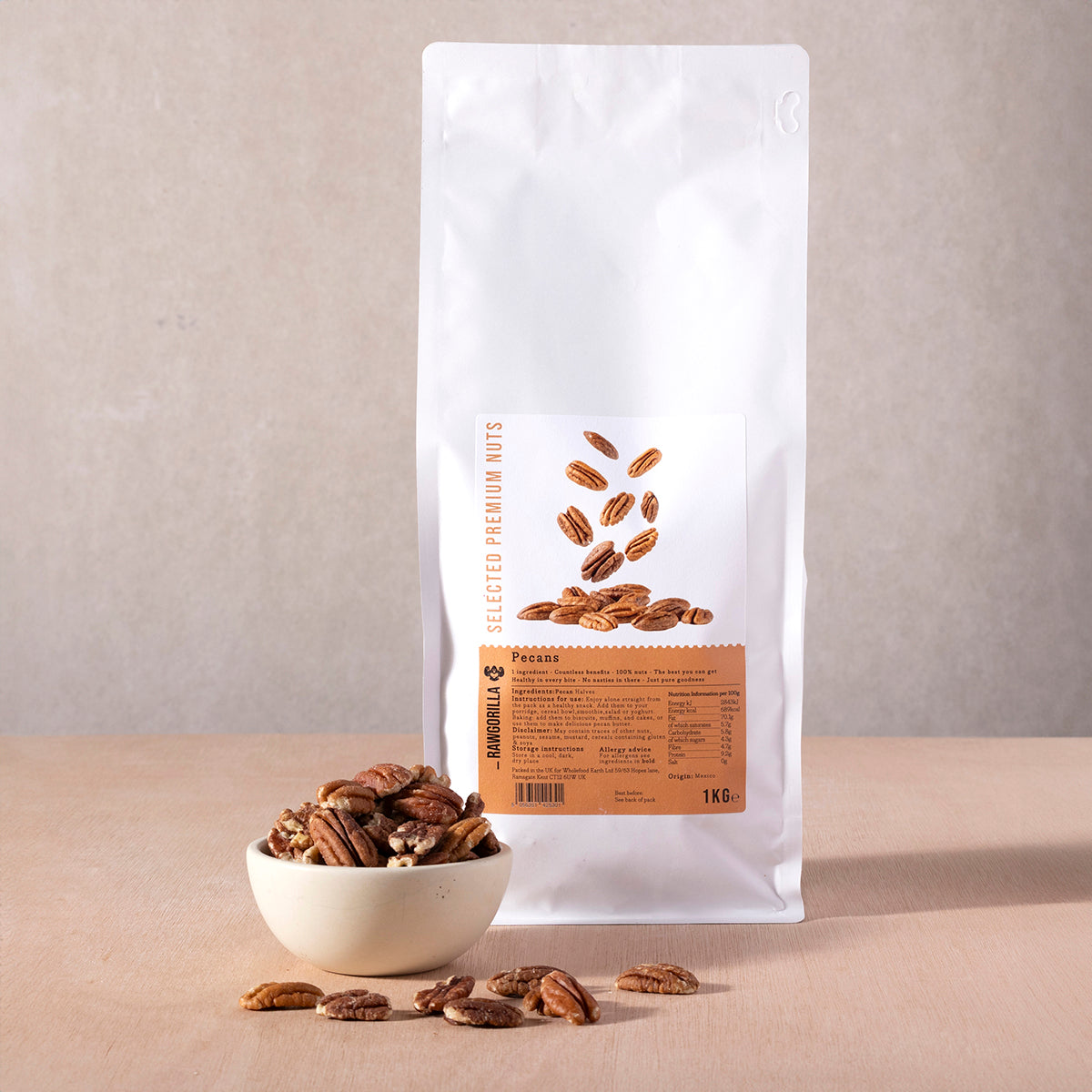 Pecans - RAWGORILLA - 1kg