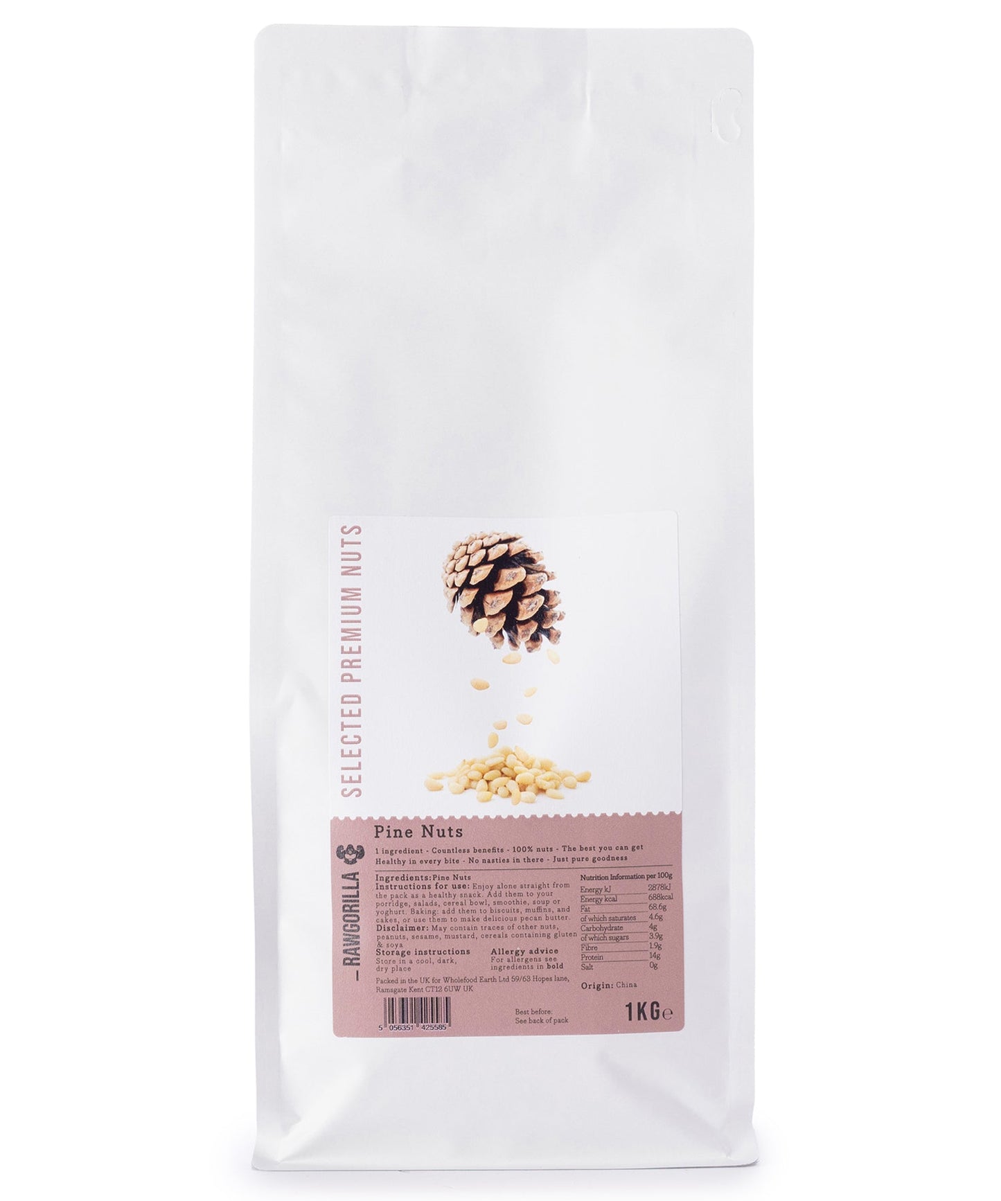 Pine Nuts - RAWGORILLA - 1kg