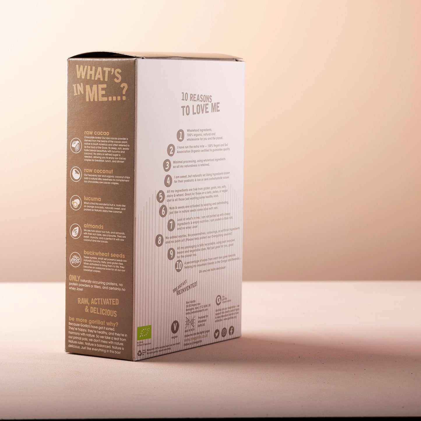 Cacao Crispies - 250g - RAWGORILLA