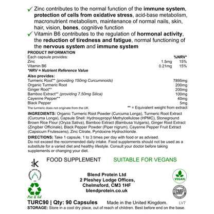 Turmeric Extract Capsules