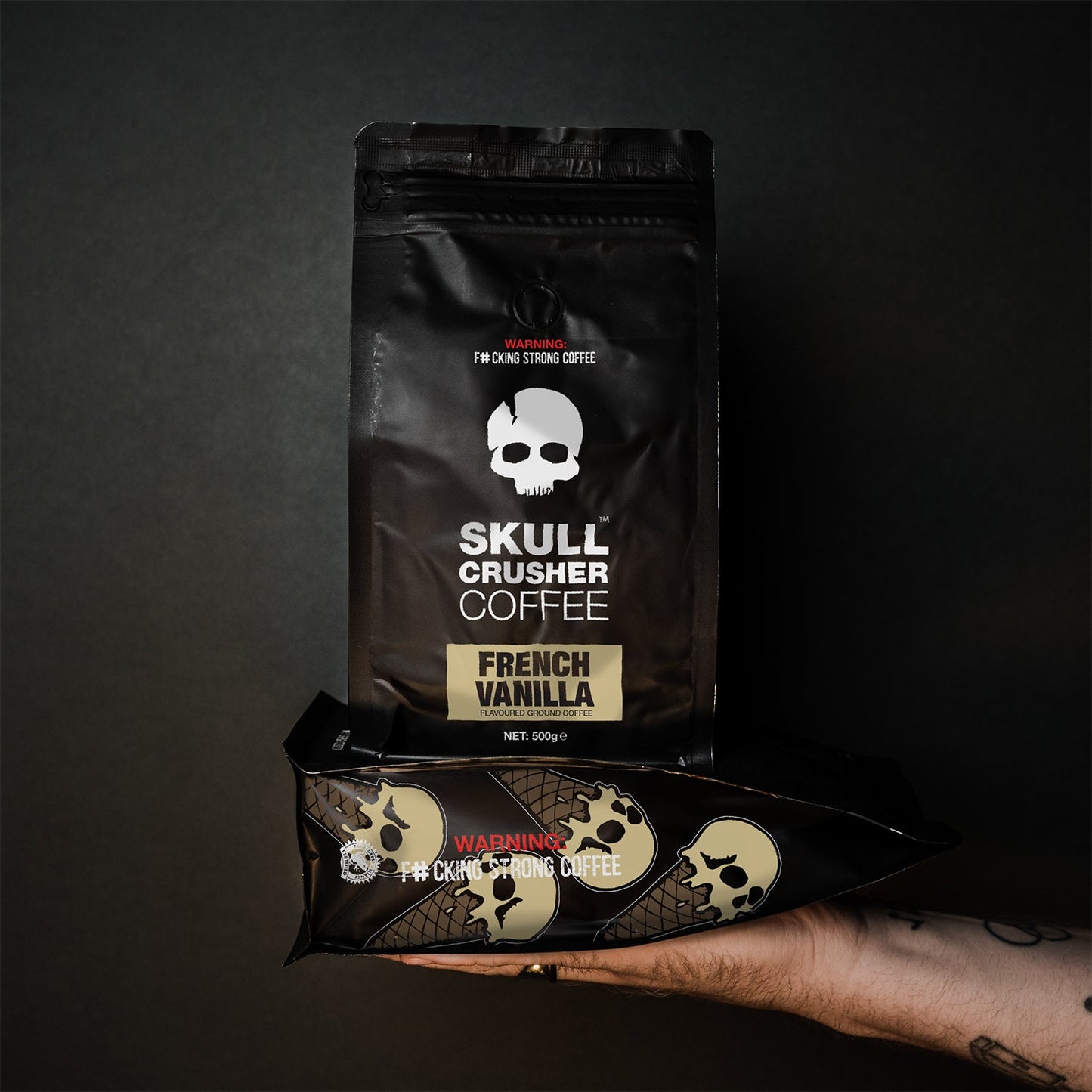 Skull Crusher Coffee - French Vanilla