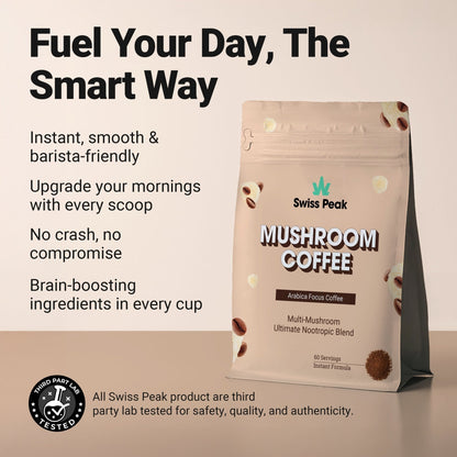 Functional Mushroom Coffee | 60 Servings