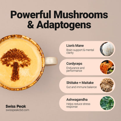Functional Mushroom Coffee | 60 Servings