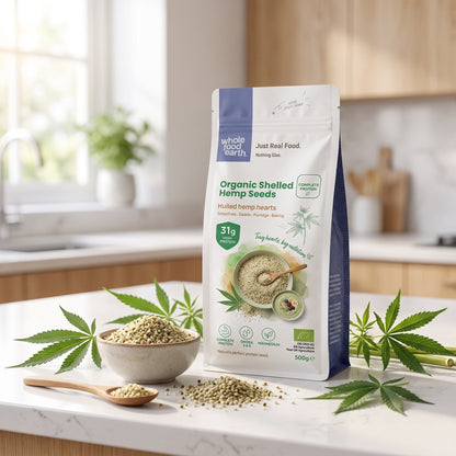 Organic Shelled Hemp Seeds
