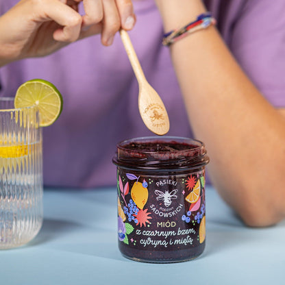 Honey with Elderflower, Lemon & Mint 430g