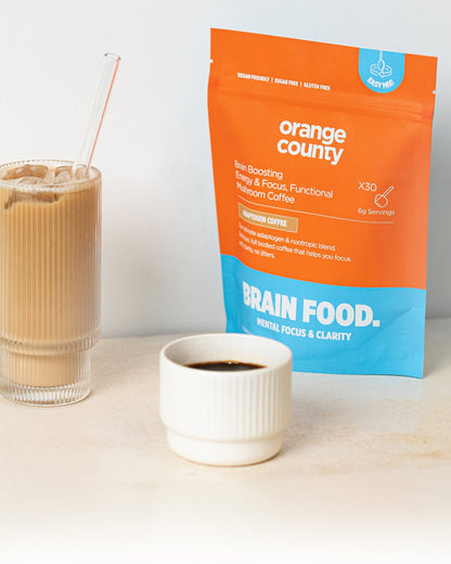 BRAIN FOOD. Focus Coffee | 200g & Free Mixer!