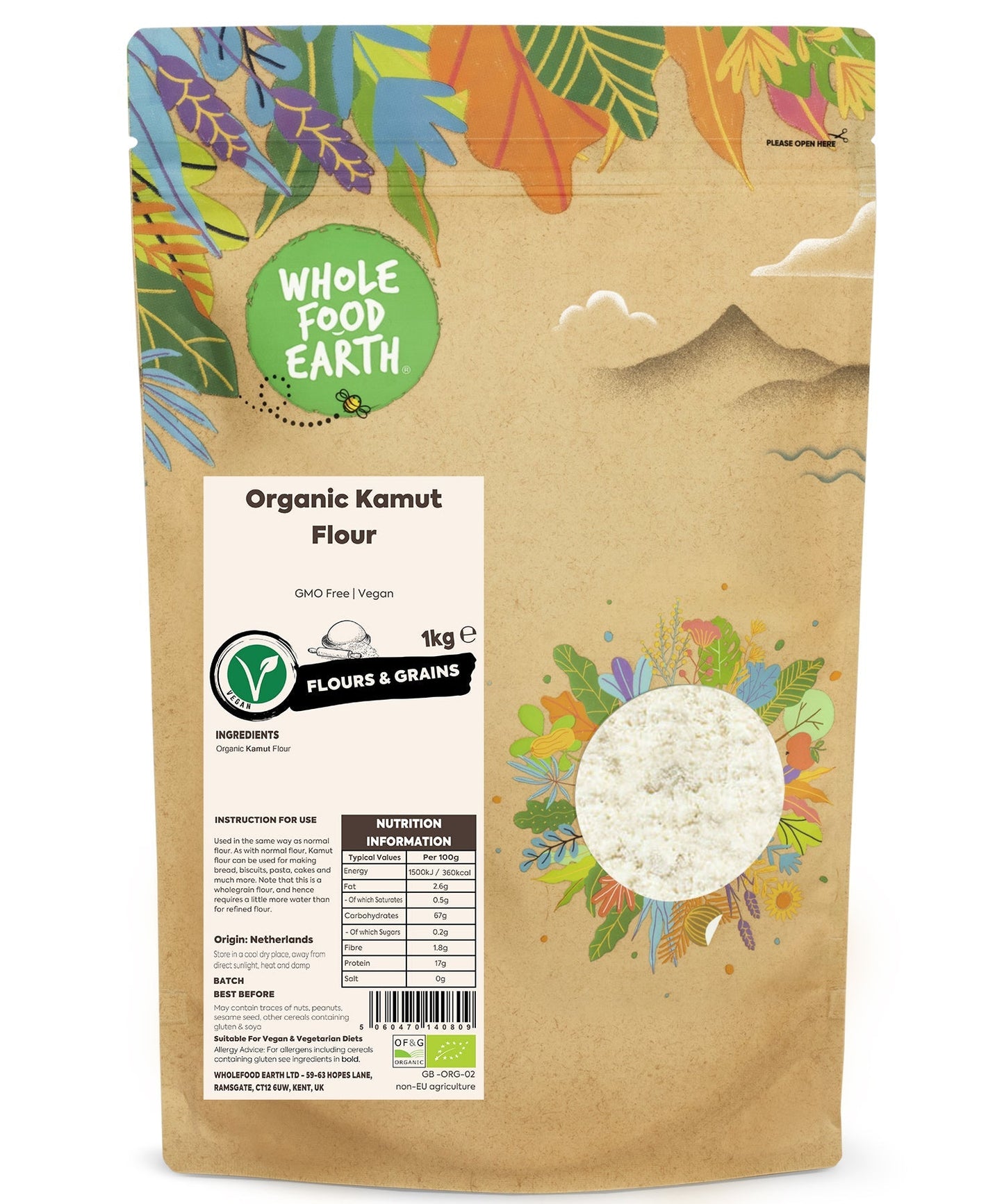 Organic Kamut Flour