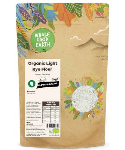 Organic Light Rye Flour