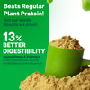 Oziva Bioactive Plant Protein Powder No Added Sugar & Better Digestion - Rich chocolate