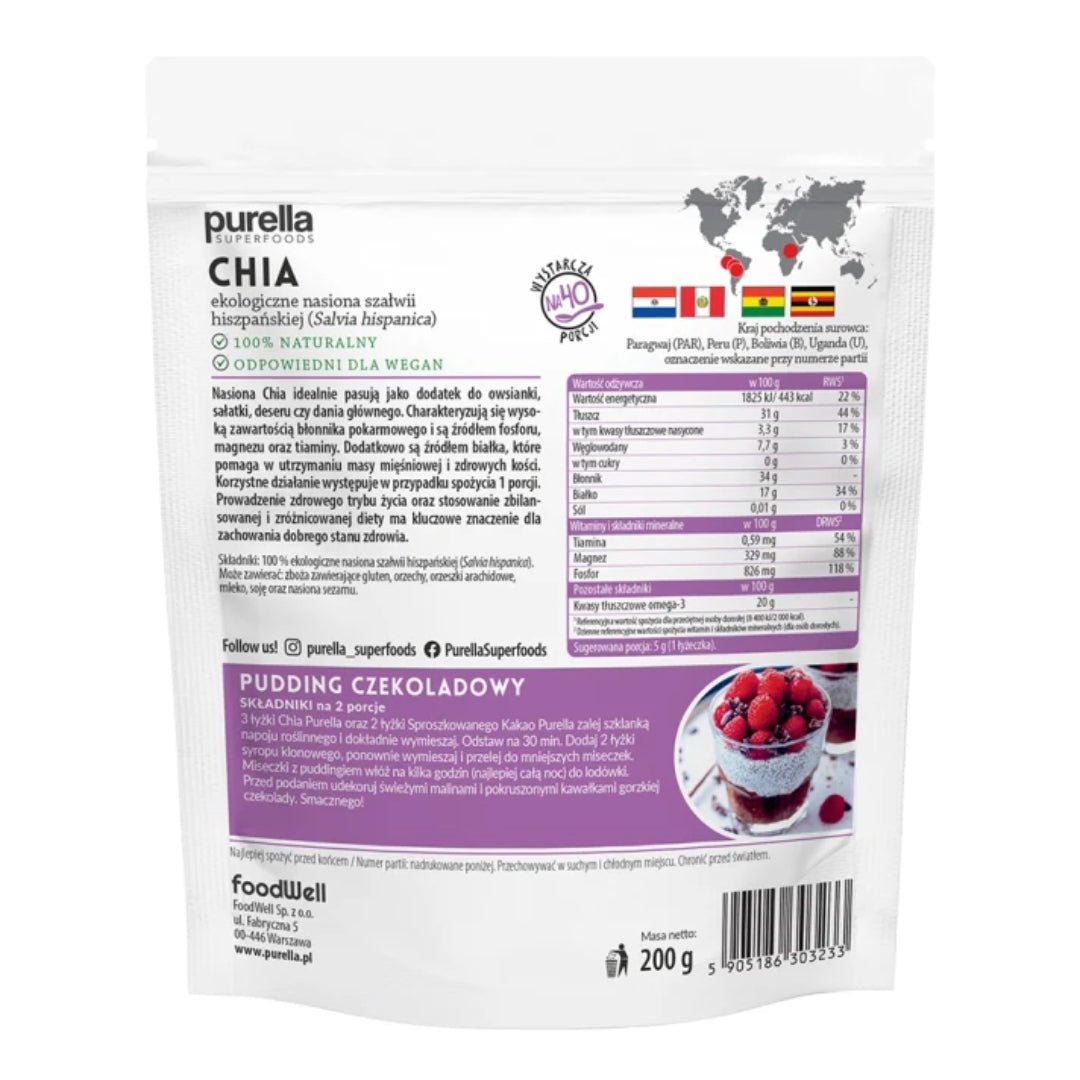 Chia BIO - Fiber + Omega3 200g