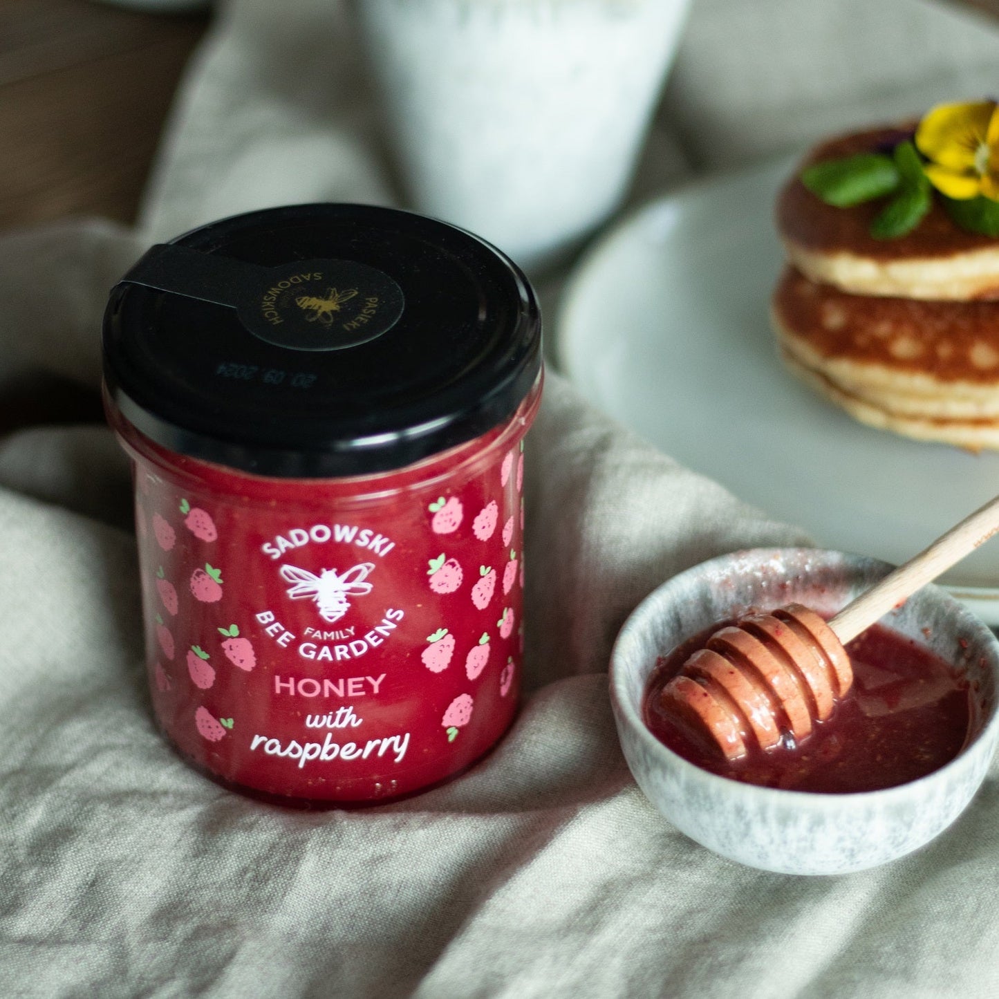 Honey with Raspberry 430g