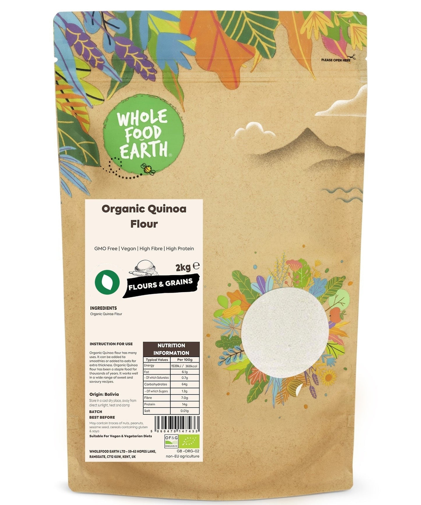 Organic Quinoa Flour