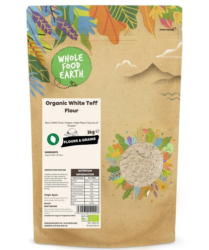 Organic White Teff Flour